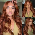 copper brown color wig (3)