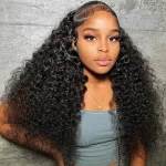 deep wave pre braid glueless human hair wig 9