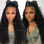 deep wave pre braid glueless human hair wig 9