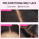 Layer cut style loose body wave wig 8