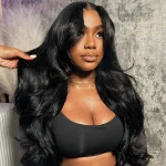 butterfly cut loose wave wig (2)