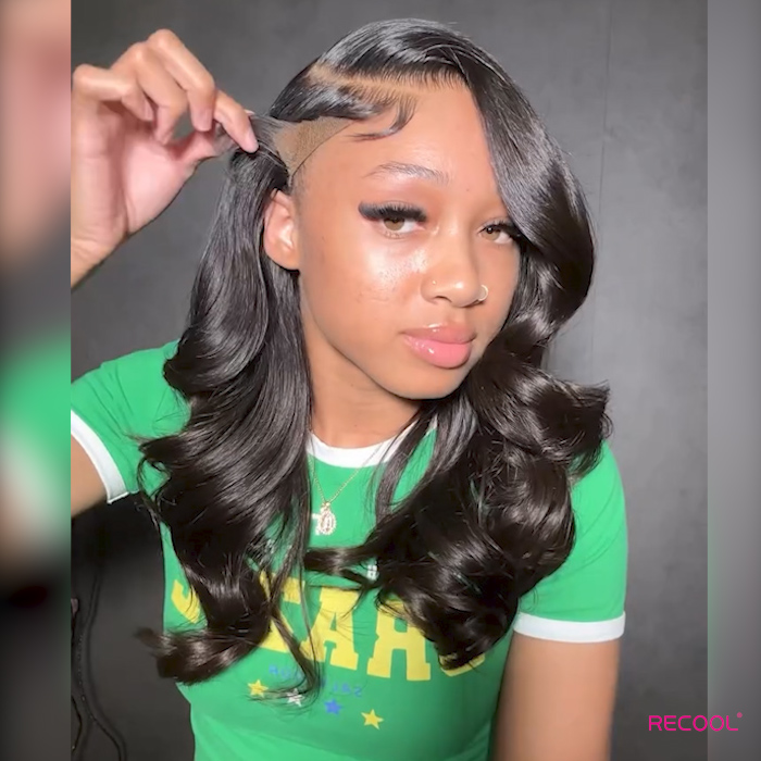 body wave short wig bob