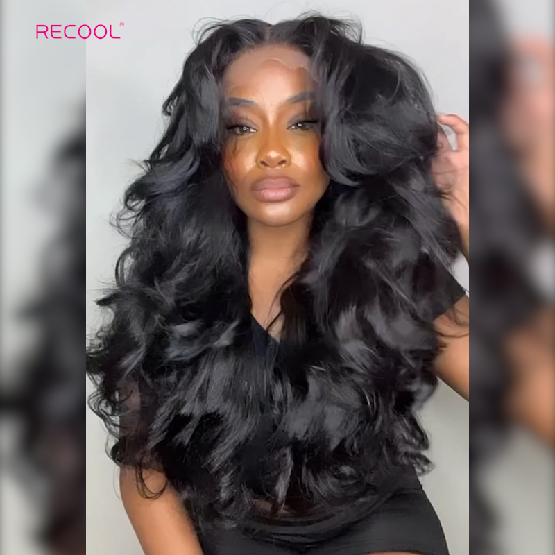 Layer cut style loose body wave wig 8