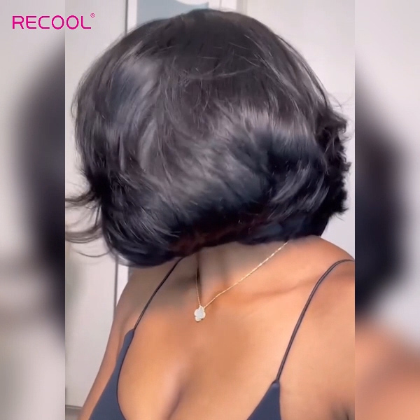 layer bob wig recool