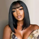 yaki straight bob wig with bangs (6)