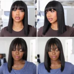 yaki straight bob wig with bangs (6)