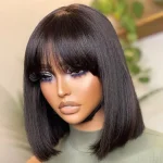 yaki straight bob wig with bangs (6)