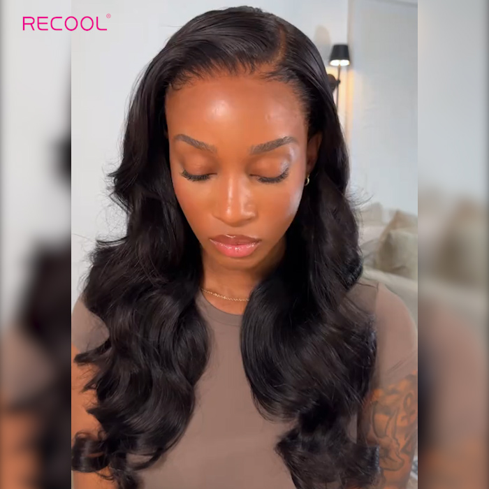 body wave pull go glueless wig