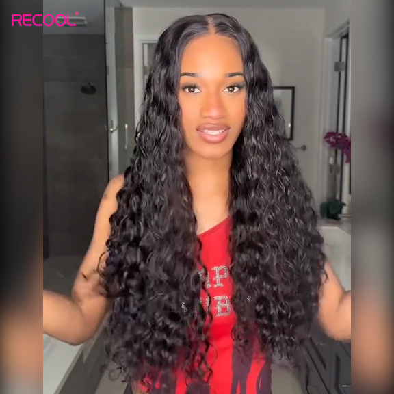 water wave pull go glueless wig