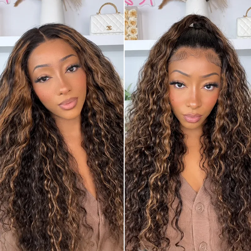 highlight water wave wig (1)